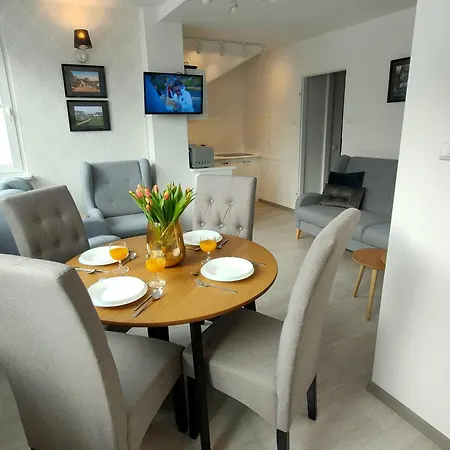 2-poziomowy Uroczy Widok Apartamento